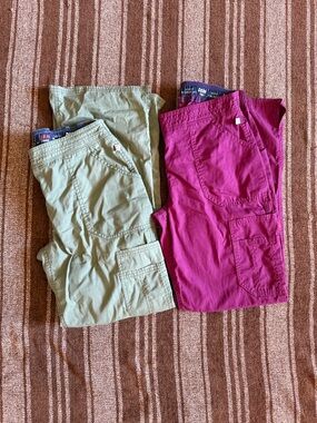 Women's Dickies scrub cargo pants lot size small